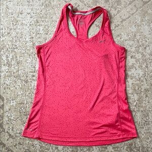 Nike Bright Pink Racerback Tank Top